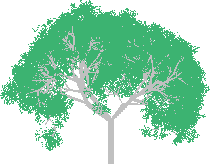 An image of a randomly generated tree